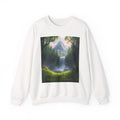 Calming Nature Crewneck Sweatshirt — Serene Landscape Design
